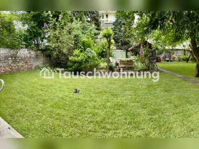 Tauschwohnung: Erdgeschoss kernsanierter Altbau und direkter Gartenzugang