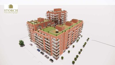 Baufeld XV 1-Zimmer-Neubauwohung KfW 40 mit Balkon an der Förde