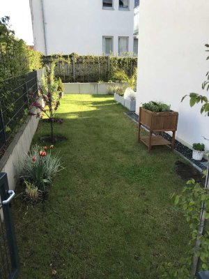 Moderne 3-Zimmer-Wohnung mit privaten Garten in Erlangen nahe des Siemenscampus