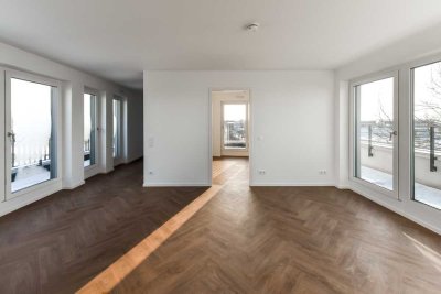 Sehr helle Dachgeschosswohn ung mit Terrasse und einer Süd-West-Ost Aussrichtung!