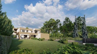 Sonniges Grundstück mit baubewilligtem Haus