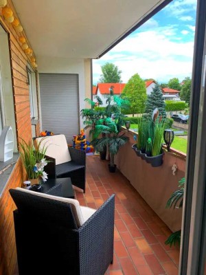 Charmante 4-Zimmer-Wohnung mit Südbalkon, Garage und viel Platz in ruhiger Lage