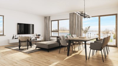 Großzügige Gartenwohnung mit 174 m² Eigengarten – Wohnen am See, Parndorf