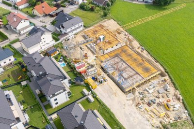 BAUSTART ERFOLGT-PROVISIONSFREI! Mondsee - 2 Zimmer-Wohnung mit Garten, Terrasse und Top-Lage - BAURECHTOBJEKT