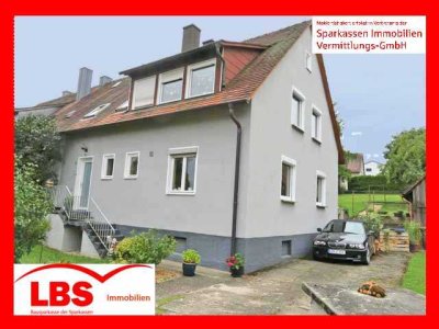 "FLEXIBEL UND SICHER UM EIGENHEIM" Ansprechende DHH mit Garten und Nebengebäude in Su.-Ro.