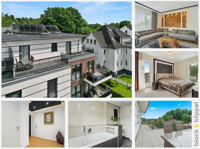Exklusive Penthouse-Wohnung mit Dachterrasse in Flintbek bei Kiel - hochwertig & energieeffizient