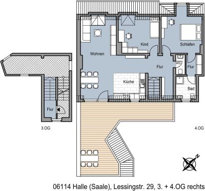Mit großzügiger Dachterrasse!