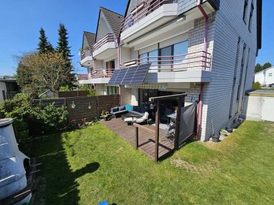 Exlusive 3 Zimmer Wohnung mit  großem Garten
