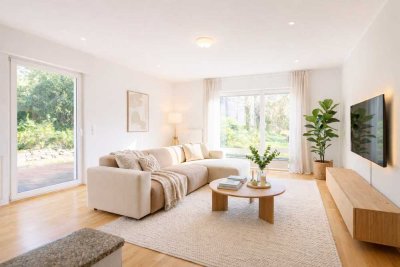 Toplage Kurpark Wiesbaden: Hochwertige 3-Zimmer-Wohnung mit großer Terrasse & Garage