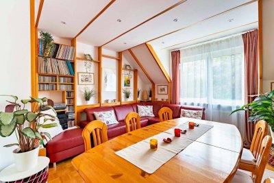 Großzügige Maisonette mit sonniger West-Terrasse in Toplage beim Augarten