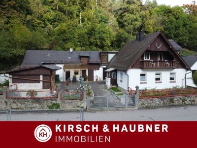 Preishammer!
Einfamilienhaus mit Nebengebäuden auf schönem Grund -   
    Kastl im Lauterachtal