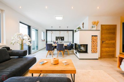 Sehr geschmackvolle und überaus gemütliche 90 m² 3 Zimmer-Penthouse-Wohnung in Mils