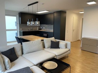 Moderne 3-Zimmer Neubauwohnung (87 m²) mit EBK, großem Balkon, Aufzug & TG – Bellevue Schweinfurt