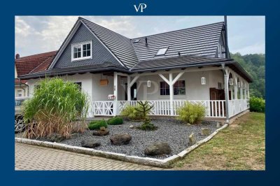 Extravagantes Einfamilienhaus mit bemerkenswert gutem Energiebedarf!