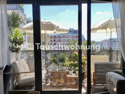 Tauschwohnung: (TAUSCH!) Tolle moderne 3-R-Wohnung m. Balkon (Zentrum-West)