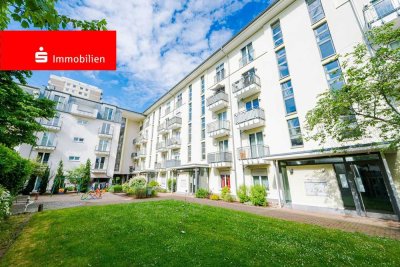 Frankfurt-Dornbusch: Lichtdurchflutete 2-Zimmerwohnung mit Südbalkon
