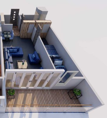 2 Zimmer Ferienwohnung in Ostseenähe - Top Lage Westseite