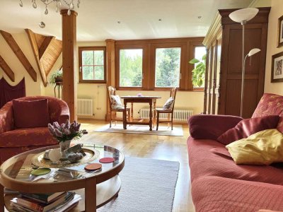 Große 4-Zimmer-Maisonette mit schöner Aussicht