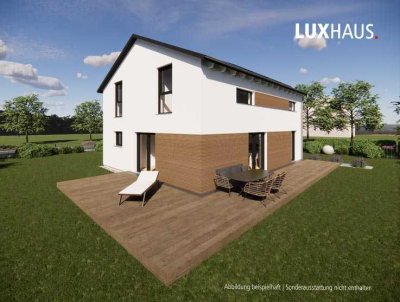 JETZT NEU ! : LUXHAUS Plus+ | Freistehendes Einfamilienhaus in Feldrandlage!