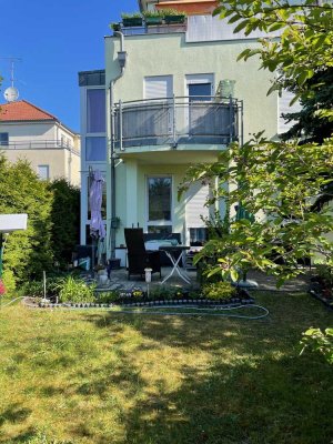 Eggersdorf - vermietete Zweizmmerwohnung mit Terrasse & Gartenanteil