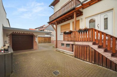 Rarität: Einzigartiges Zweifamilienhaus in Nieder-Weisel