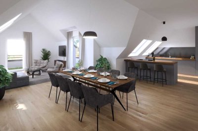 **Nur noch 3 Wohnungen Verfügbar** NEUBAUPROJEKT - Penthouse - Wohnen am Stadtpark in Sulzbach