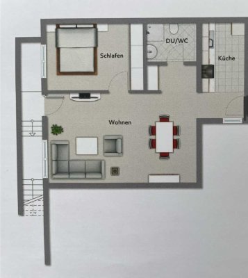 Moderne kernsanierte 2-Zimmer-Souterrainwohnung in ruhiger Lage – Erstbezug ab Oktober!