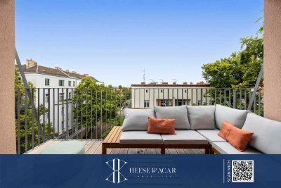 Exklusive 3-Zimmer-Penthouse-Wohnung im 5. OG – mit Terrasse, Weitblick & provisionsfrei