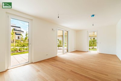 „Hirschfeld – Naturnah wohnen“ – Niedrig-Energie-Standard-Neubau in begehrter Grün-Ruhelage