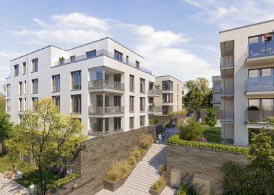 Next Level Living am Rhein - 94 m² großer Wohn(T)raum mit Loggia und Balkon