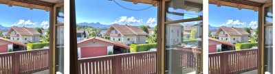 Stilvolle, neuwertige 3-Zimmer-Wohnung mit Balkon und Einbauküche in Kolbermoor