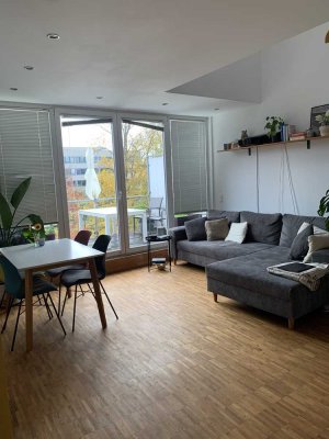 lichtdurchflutete Wohnung in Bilk zur Untermiete von Dez- Feb