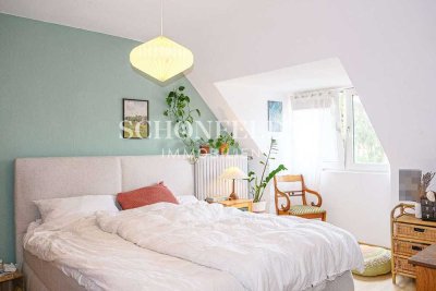 Vermietete 2-Zimmer-DG-Wohnung in Barmbek-Süd