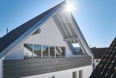 Neubau | Dachgeschoss | 3 Zimmer | 111,73 qm mit Loggia und TG-Stellplatz