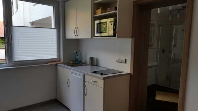 Neuwertige 1-Zimmer-EG-Wohnung mit Einbauküche in Hessen - Rosbach