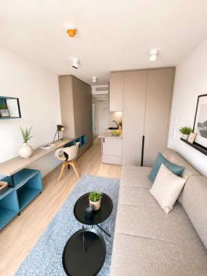 Premium Kapitalanlage: Vollmöbliertes Studio + Gym + Concierge + Top Lage