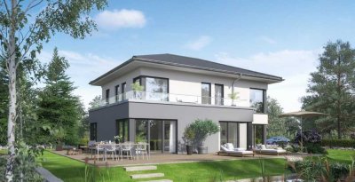 Architektur trifft Lebensqualität – Neubau Stadtvilla HH-Bergstedt