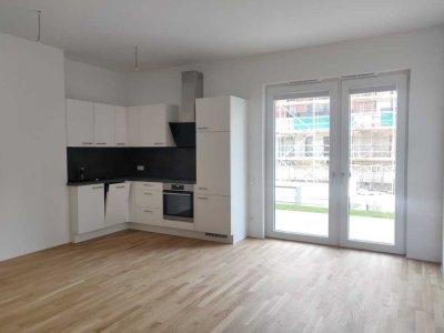 Freundliche 1-Zimmer-Wohnung mit Terrasse und Grachtenblick im Zollhafen