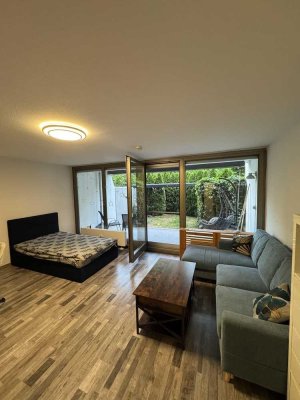 Exklusive 1-Zimmer-Eigentumswohnung mit Terrasse & Garten zum Selbstbezug oder Neuvermietung!