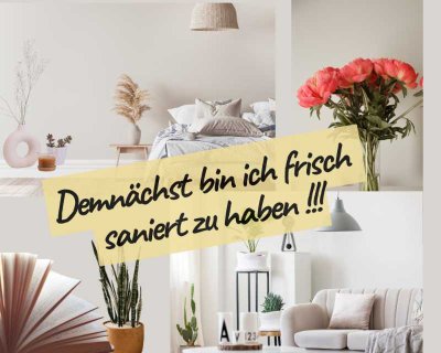 sanierte 3-Raum-Wohnung im Zentrum