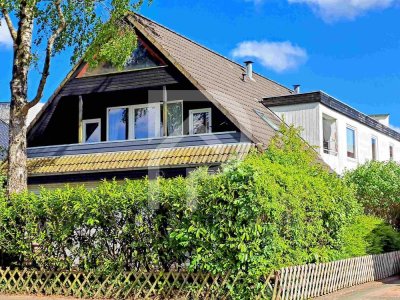 Gemütliche Dachgeschosswohnung mit Loggia im Stadtteil Jürgensby