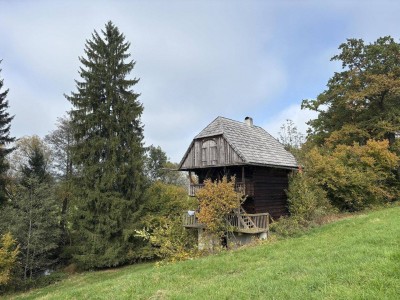 Troadkasten von 1766 sucht neue Liebhaber - Off-Grid-Idyll nahe Attersee