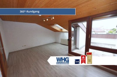 Sofort Beziehbar : 2,5-Zimmer-Dachwohnung mit Loggia und Einzelgarage