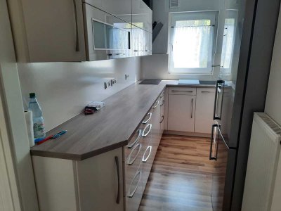 Ruhig gelegene 2,5 Zimmerwohnung mit Einbauküche im EG am Stadtrand von Bad Hersfeld
