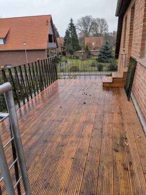 Frisch sanierte 3-Zimmer Wohnung in Weste mit Garten²