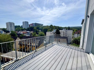 KL-Am Waldschlösschen: Attraktive 2-Zimmer-Wohnung (Neubau) mit schönem Ausblick