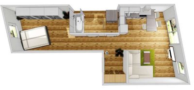 Neubau 2020! Schöne zwei Zimmer Wohnung in Landshut, Nikola