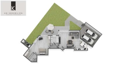 Großzügige Terrassenwohnung mit alleiniger Gartennutzung zum Sofortbezug