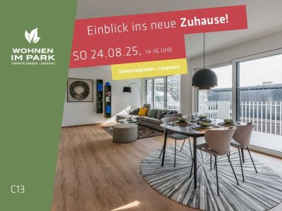 2-ZIMMER ETW IM 2. OG MIT BALKON - "WOHNEN IM PARK" IN LANGENAU