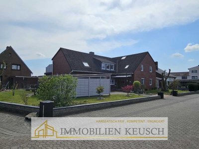 1-2 Fam.-Haus mit viel Platz über drei Etagen, Sonnenterrasse & Balkon, Keller und div. Garagen & We